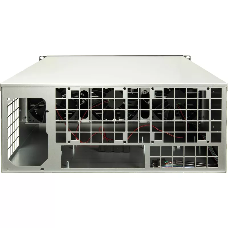 Κουτί υπολογιστή Inter-Tech 88887236 Rack Μαύρο, Γκρι