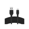 Καλώδιο Lightning Belkin CAA008BT1MBK 1m Μαύρο USB A σε Lightning