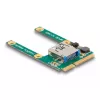 DeLOCK Mini PCIe I/O 1 x USB 2.0 Type-A υποδοχή θηλυκή Full-Size Half-Size