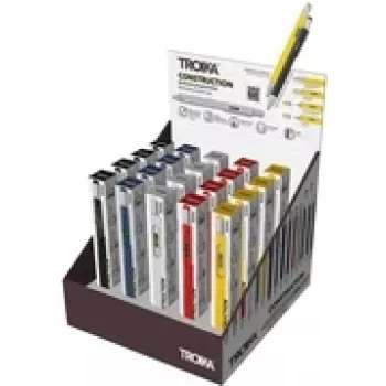 Troika CONSTRUCTION πολυεργαλείο στυλό, βιτρίνα με 20