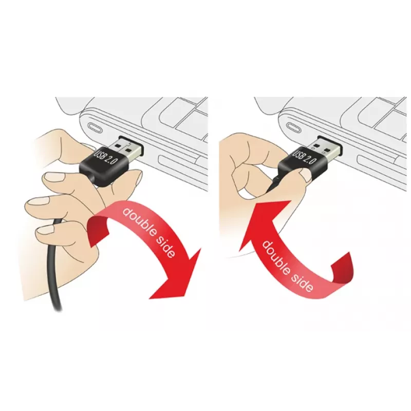 Καλώδιο USB DeLOCK 3 m USB 2.0 A - B αρσενικό/αρσενικό
