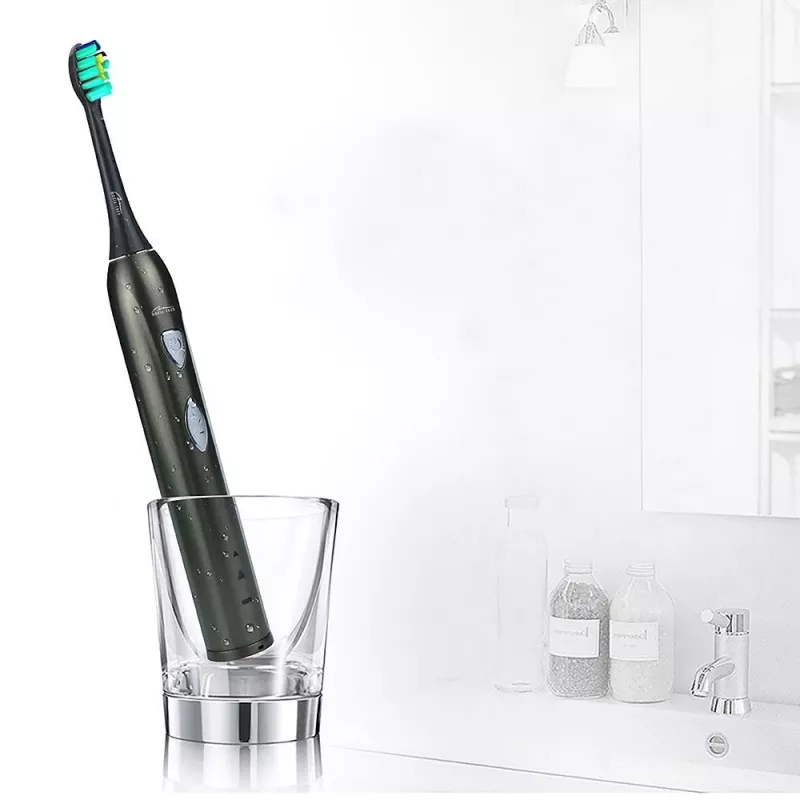 Οδοντόβουρτσα Media-Tech SONIC WAVECLEAN Ενήλικες Καφέ
