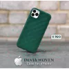Προστατευτική θήκη Devia Woven2 για iPhone 11 Pro, πράσινο