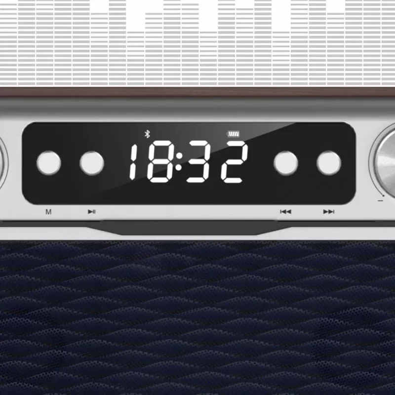 Φορητό ραδιόφωνο MANTA RDI917PRO με Bluetooth και αναπαραγωγή USB