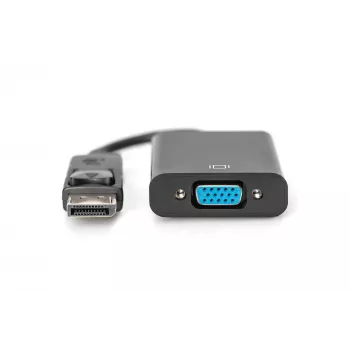 Assmann Καλώδιο Προσαρμογέα DisplayPort. DP - HD15 M/F. 0,15 m. με κλείδωμα. DP 1.1 συμβατό. UL. bl. χωρίς θωράκιση. 32AWG (AK-340410-001-S)