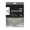 Καλώδιο δικτύου Gembird PP6U-20M Cat6 U/UTP 20 m RJ-45 γκρι