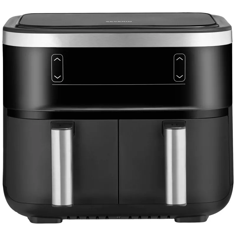 Φριτέζα αέρος Severin FR 2453 Double 3,25 L 2850 W μαύρο ασημί