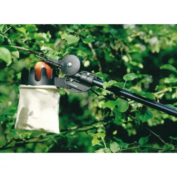 Fiskars συλλέκτης φρούτων, μήκος 290 mm, μαύρο/λευκό, ενισχυμένο με ίνες γυαλιού πλαστικό και βαμβάκι (110970)