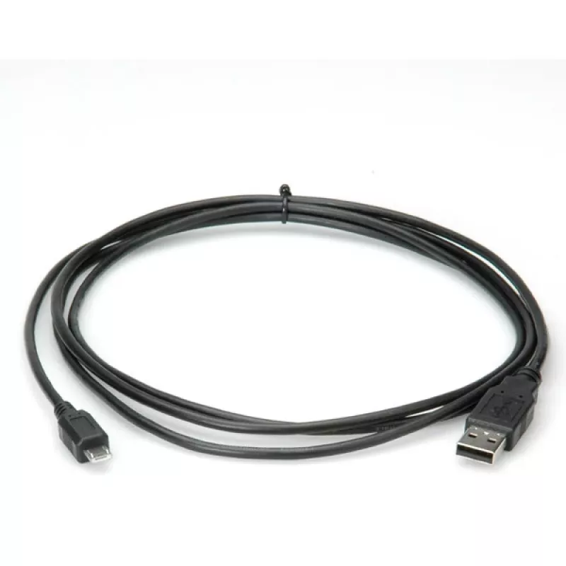 Καλώδιο USB 2.0 ROLINE 11.02.8755 3,0 m Type A M – Micro-USB B M