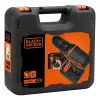 Black & Decker BDCDC18K-QW δράπανο μαύρο, O