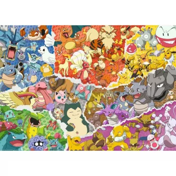 Puzzle Ravensburger Colour puzzle 1000 τεμάχια (12000832) — Cartoons, πλάτος 700 mm, συνιστώμενη ηλικία 14+