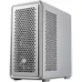 Κουτί PC Cooler Master MasterFrame 600 Midi Tower Ασημί — ATX/Micro-ATX/ITX, tempered glass, υποστηρίζει 3x140 mm μπροστινούς ανεμιστήρες