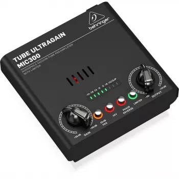 Προενισχυτής ήχου Behringer MIC300 Μαύρο