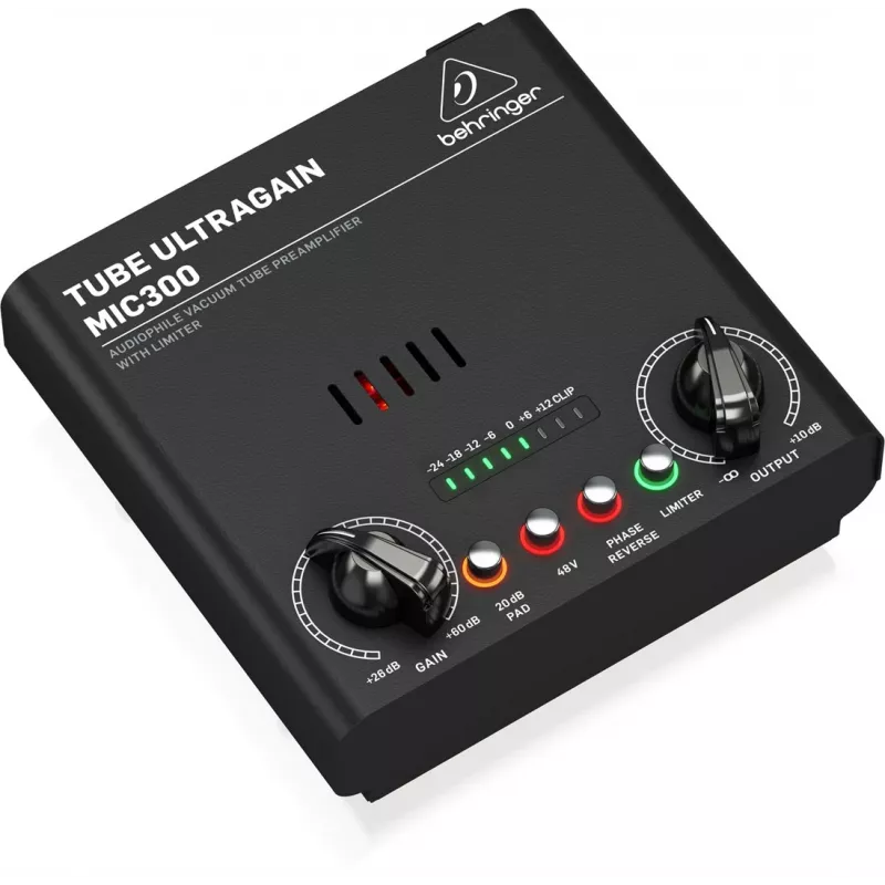 Προενισχυτής ήχου Behringer MIC300 Μαύρο