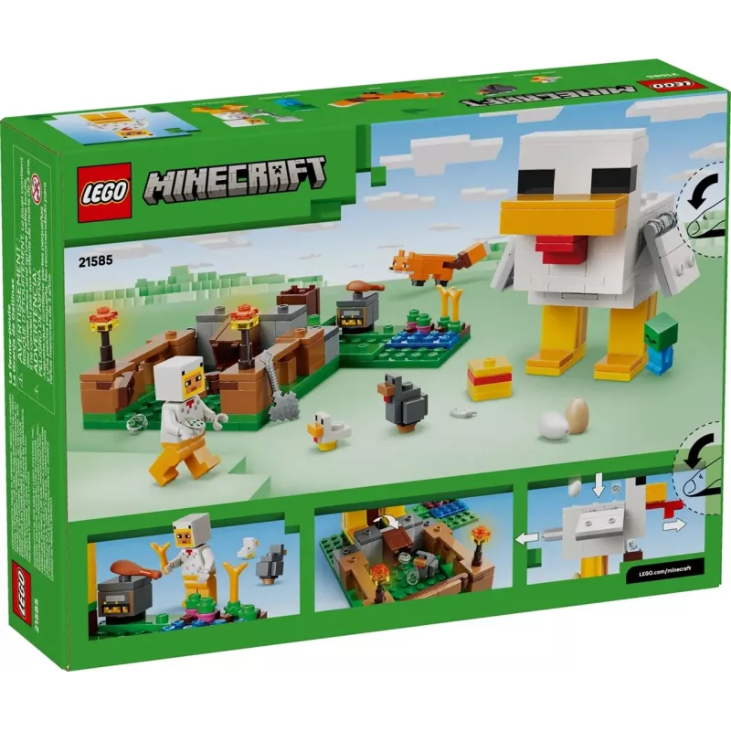 LEGO MINECRAFT 21585 Φάρμα με κοτόπουλα