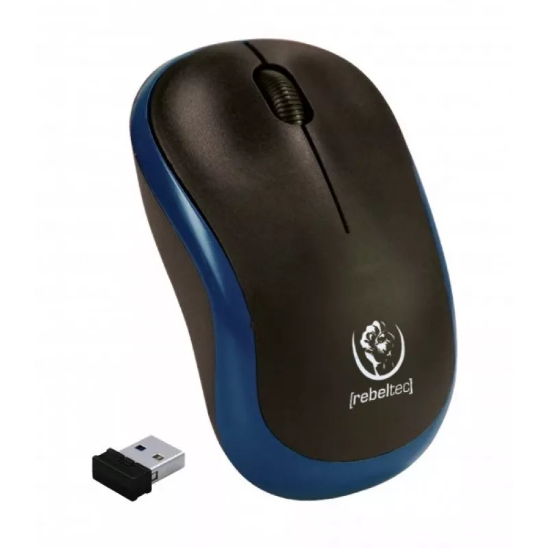 Ασύρματο οπτικό ποντίκι Rebeltec METEOR μπλε RBLMYS00048 USB
