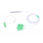 Διαχωριστής καλωδίου Extralink Splitter 1:4 PLC SC/APC 900um 1,5m Πράσινο Λευκό