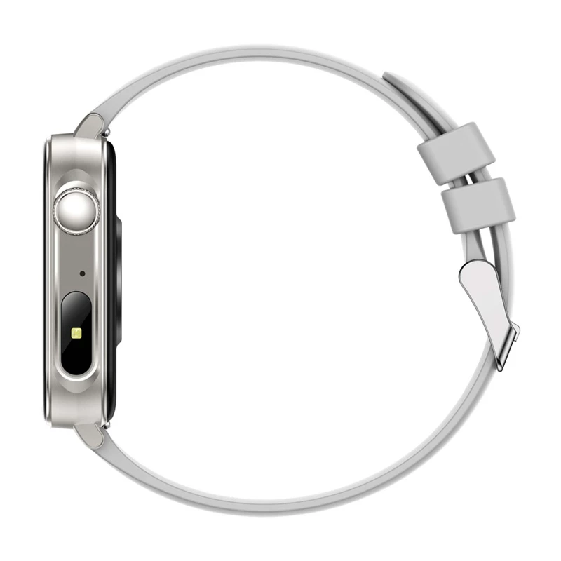 Smartwatch Colmi P80 ασημί – Colmi P80 συμπαγές smartwatch, ασημί θήκη