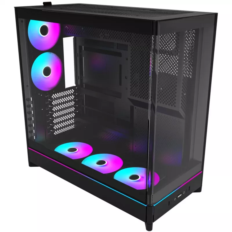 Montech HS02 PRO Midi Tower μαύρο