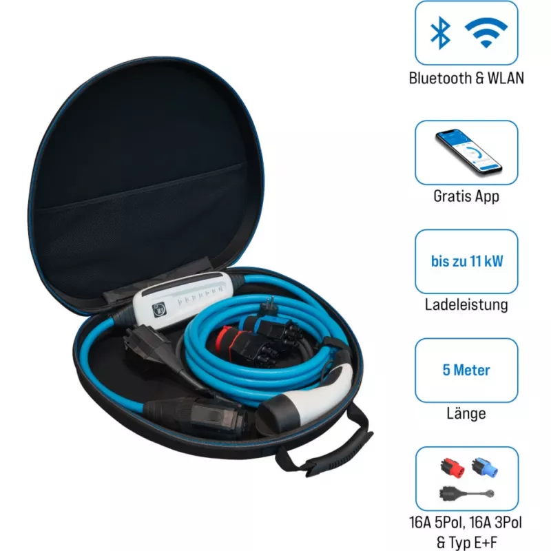 Καλώδιο φόρτισης NRGkick 16A 5m Set Optimal 17501093 για φόρτιση EV
