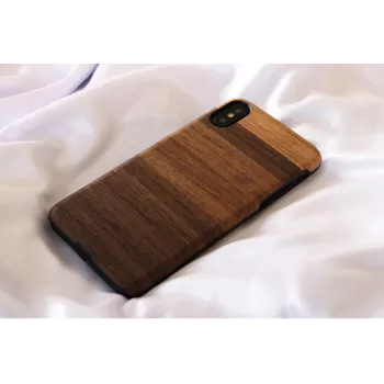 Θήκη smartphone man and wood για iPhone X/XS — fango μαύρο