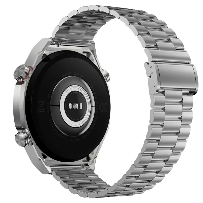 Smartwatch EW01 ασημί