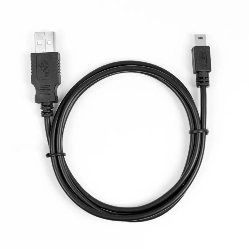 Καλώδιο USB - Mini-USB 1 m, μαύρο