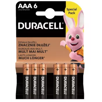 Μπαταρία Duracell AAA R03 6 τεμ.