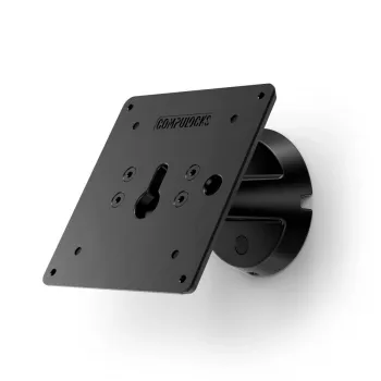 Περιστρεφόμενη βάση τοίχου Compulocks VESA – σετ τοποθέτησης (τοποθέτηση βάσης) – με κλίση – αλουμίνιο – μαύρο – τοποθέτηση σε τοίχο, επιφανειακή τοποθέτηση (505B)