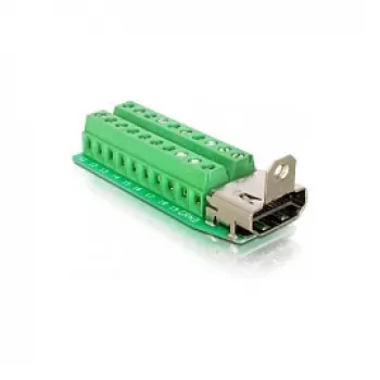 Αντάπτορας υποδοχή HDMI θηλυκή σε κλέμμενη 20 ακίδων DeLOCK 65168