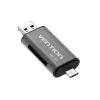 Πολυλειτουργικός αναγνώστης καρτών Vention USB3.0 γκρι μέταλλο Type