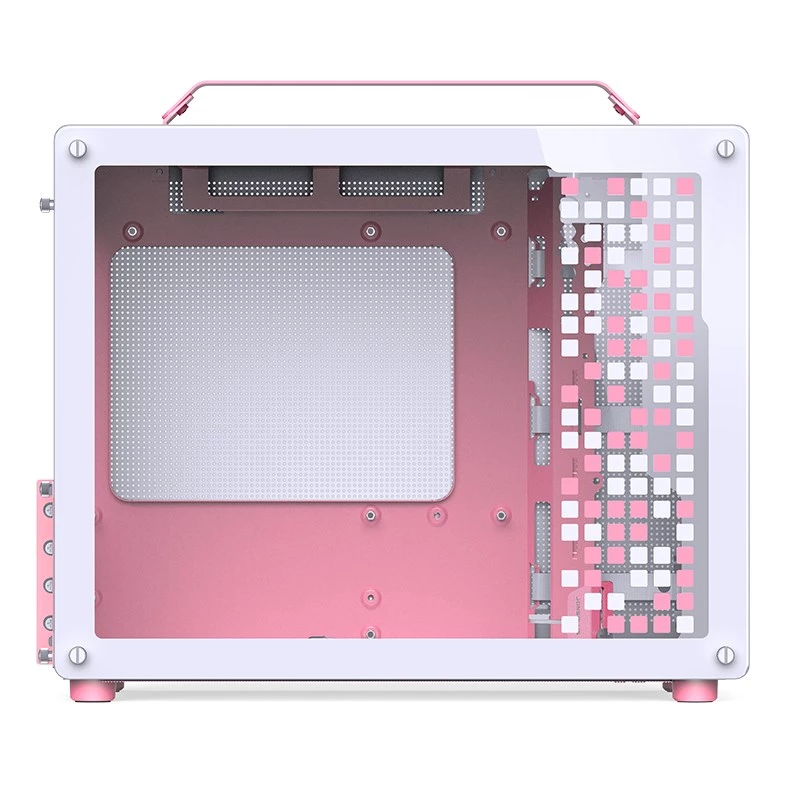 Κουτί JONSPLUS MATX Handle Case Z20 - λευκό-ροζ