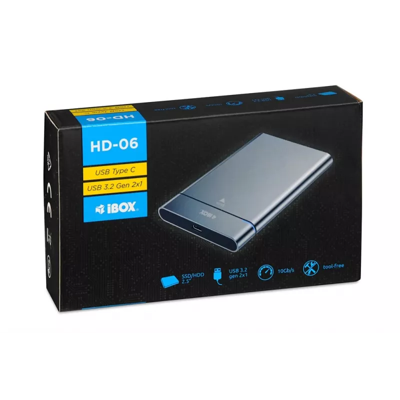 iBox HD-06 Θήκη σκληρού δίσκου 2,5 ιντσών