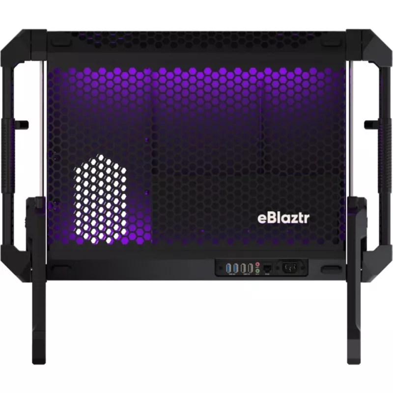Eblaztr Φορητό Κουτί PC - Μαύρο - Κουτί PC - Mini Tower - Μαύρο