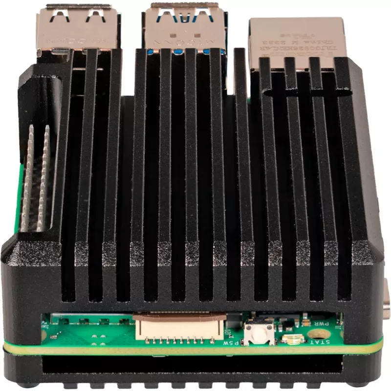 Joy-IT ARMOR Case BLOCK Θήκη SBC κατάλληλη για κιτ ανάπτυξης Raspberry Pi (RB-AlucaseP5-07)