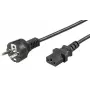Microconnect PE020418 Καλώδιο τροφοδοσίας μαύρο 1,8 m CEE7/7 υποδοχή C13