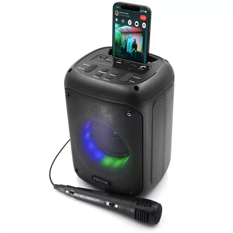 SQUEAK ΗΧΕΙΟ ΚΑΡΑΟΚΕ BEATFLOW BT 5.0 + EDR SQ1005