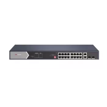 Hikvision DS-3E0520HP-E Διακόπτης δικτύου Unmanaged Gigabit Ethernet (10/100/1000) Power over Ethernet (PoE) Μπλε