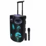 Φορητό ηχείο Bluetooth karaoke MANTA SPK0803B140 140W, με μπαταρία, MIC/USB/microSD, FM, equalizer, ρόδες