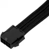 SilverStone SST-PP07E-EPS8B καλώδιο προέκτασης EPS 8 ακροδεκτών σε EPS/ATX 4+4 ακροδεκτών, 30 cm, μαύρο