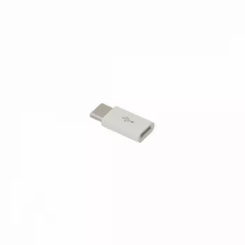 Sbox AD.USB-C W Micro USB 2.0 F. -> TYPE C M. λευκό