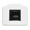 LANBERG Πρίζα τοίχου RJ-45 OU6-0001-W, Cat6, λευκή