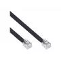 InLine καλώδιο Modular RJ12 βύσμα αρσενικό / βύσμα αρσενικό 6P6C 20m