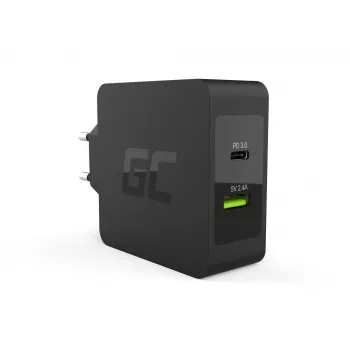 Green Cell CHAR10 φορτιστής για φορητές συσκευές μαύρος εσωτερικού χώρου
