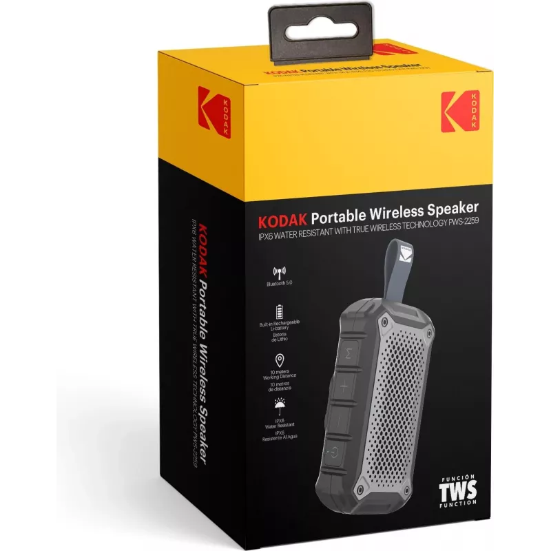 Φορητό ηχείο Kodak PWS-2259, μαύρο