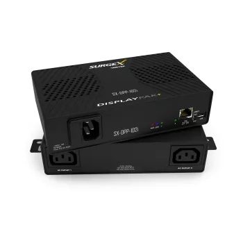 Προστασία υπέρτασης SurgeX DisplayPak IP-ελεγχόμενη SX-DPP-102I — προστασία ισχύος με διαχείριση δικτύου