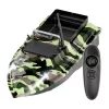 Βάρκα δολώματος Flytec V050 με μπαταρία 12000mAh, camo πράσινο — τηλεχειριζόμενη βάρκα ταΐσματος