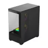 Κουτί υπολογιστή Darkflash C365 (μαύρο) με 5 ανεμιστήρες