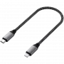 Καλώδιο USB Satechi ST-TCL10M 0,25 m USB-C USB-C/Lightning μαύρο γκρι