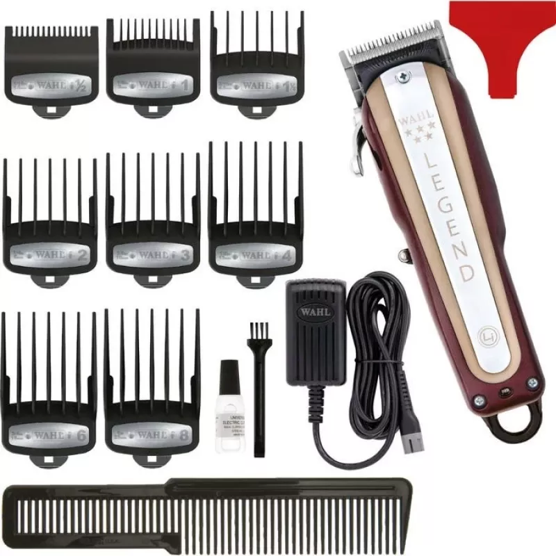 WAHL Cordless Legend Burgundy, Silver ιόντων λιθίου (Li-Ion)